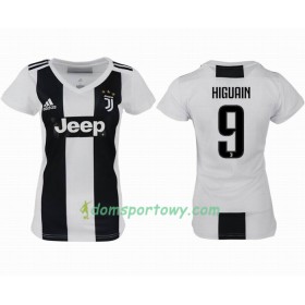 Koszulka Juventus HIGUAIN 9 Damska Domowe Koszulki Piłkarskie 2018-2019 Krótki Rękaw